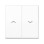 Jung AS 591-5 PBF WW Schakelwip met pijlsymbolen Alpine wit (slagvast)