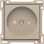 Niko 157-66501 Afwerkingsset voor stopcontact zonder aarding met beschermingsafsluiter Champagne coated