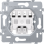 Niko 170-70015 Drukknop N.O. met 3 aansluitklemmen 10 A/250 Vac Insteekklemmen