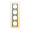 Busch Jaeger 1724-823-101 Afdekraam Busch-Carat 4-voudig Goud