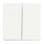 Busch Jaeger 6736 FoH-884 Bedieningswip 2-voudig voor serie Platform 63 Future linear Studiowit mat