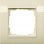 Gira 0211021 Afdekraam speciaal voor wandgootmontage enkelvoudig Creme wit glazend