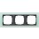 Gira 021385 Event Opaque Afdekraam 3-voudig Mint met overgangsafdekraam Antraciet