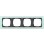 Gira 021485 Event Opaque Afdekraam 4-voudig Mint met overgangsafdekraam Antraciet