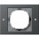 Gira 021167 TX_44 Afdekraam 1-voudig breukvast met afdichtflens enkelvoudig Antraciet