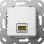 Gira 569503 Basiselement Modular Jack RJ45 Cat.6 10GB Ethernet Koppeling Zuiver wit glanzend