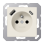 Jung A 1520 F-15 CA Wandcontactdoos Frans/Belgisch systeem en USB-laadcontactdoos type C/A Wit (België)