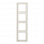 Jung LS 984 W Afdekraam voor horizontale en verticale combinatie 4-voudig Wit