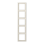 Jung LS 985 W Afdekraam voor horizontale en verticale combinatie 5-voudig Wit