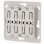 Eaton 126031 xComfort Pulsdrukker 4-voudig universeel 55 mm systeem
