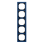 Busch Jaeger 1725-4028 Busch-art linear 5-voudig Glass Blue