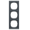Schneider Electric MEG4030-3614 M-Pure 3-voudig afdekraam Antraciet