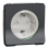 Schneider Electric Merten MUR36134 Mureva Styl Buitenstopcontact met Randaarde IP55 Antraciet 