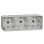 Schneider Electric Merten MUR39913 Mureva Styl Opbouwbehuizing 3-voudig Horizontaal Polarwit