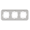 Schneider Electric Merten MUR39109 Mureva Styl Inbouwbehuizing 3-voudig Horizontaal polarwit