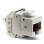 Niko 650-45067 Afgeschermde RJ45-connector STP Cat. 6, klaar voor PoE++, voor bandbreedtes tot 250MHz