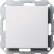 Gira 026827 Systeem 55 Blind afdekplaat met draagring Zuiver wit mat