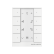 Busch Jaeger SB-F-8.0.11-884 Free@home Tenton 8-voudig Studiowit mat