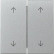 Gira 329726 Systeem 55 Wip 2-voudig met pijlsymbool Kleur aluminium