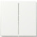 Gira 349566 TX_44 Rechtstaande Wip 2-voudig voor schakelaars en drukcontacten Wit (algemeen)