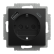 Busch-Jaeger 20 EUCB2USBAC-915 Busch-balance Busch-balance Wandcontactdoos 1xUSB-A + 1xUSB-C Zwart mat
