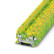 Phoenix Contact 3208171 Aansluitklem aardrijgklem 1,5mm² Groen/ geel (PT 1,5/S-TWIN-PE)