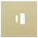 Niko 221-68002 Afwerkingsset voor dubbele smart USB-A en USB-C-lader Blue grey Gold