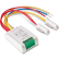 Niko 550-20025 Drukknopinterface voor één of twee ingangen met heldere, warm witte feedbackleds 
