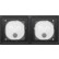 Gira 551200 System 106 behuizing verzonken 2-voudig