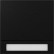 Gira 5531925 System 106 belknopmodule 1-voudig Zwart mat