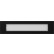 Gira 5547925 System 106 belknop met tekstkader Zwart mat