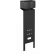 Niko 761-36855 Spuitwaterdichte tuinpaal Essential met tweevoudig stopcontact Randaarde Zwart IP55 