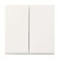 Busch Jaeger 6736 FoH-914 Busch-balance SI Bedieningswip 2-voudig Wit