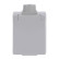 Busch Jaeger 2064 AG Perilex contactdoos Busch-Perilex wcd klapdeksel Opbouw Perilex 16A IP44 Grijs
