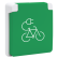 Niko 700-36875 Spuitwaterdicht fietsoplaadpunt 16 A/250 Vac met rand