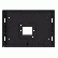Busch Jaeger ST/A10.1-825 Montageframe voor Busch-SmartTouch Zwart