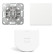 Gira Wipdrukcontact met Hue wandschakelaar module en Wip Zuiver wit mat