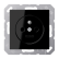 Jung A 1520 FKI SW Wandcontactdoos Frans/Belgisch systeem 16 A 250 V ~ SAFETY+ A range Zwart