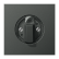 Jung AL 1941 AN Afdekking voor draaischakelaars Antraciet (aluminium gelakt)
