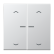 Jung HOME BT ES 17102 P Taster 2-voudig met pijlsymbolen Edelstaal
