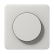 Jung CD 1740 LG Afdekking met draaiknop Lichtgrijs