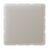 Jung CD 594-0 PT Afdekking blind (klembevestiging) Platina