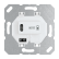 Jung USB PD60 C WW Power Delivery USB laadcontactdoos 1x type C Alpine wit
