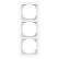 Busch Jaeger 1723-44M Busch-art linear 3-voudig Studiowit Mat