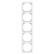 Busch Jaeger 1725-44M Busch-art linear 5-voudig Studiowit Mat