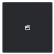 Busch Jaeger LFST/A.1.63.11-885 Future Linear Afdekking 1-voudig wip voor keypad met symbool “Scene" Zwart mat