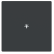 Busch Jaeger LFBT/A.1.63.11-81 Future Linear Afdekking 1-voudig voor keypad met symbool “Verlichting” Antraciet