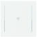 Busch Jaeger LFB/A.1.70.11-44M Busch-art linear Afdekking 1-voudig voor keypad met symbool “Verlichting” Studiowit mat