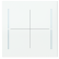 Busch Jaeger LFW/A.4.70.11-44G Busch-art linear Afdekking 4-voudig voor keypad Studiowit