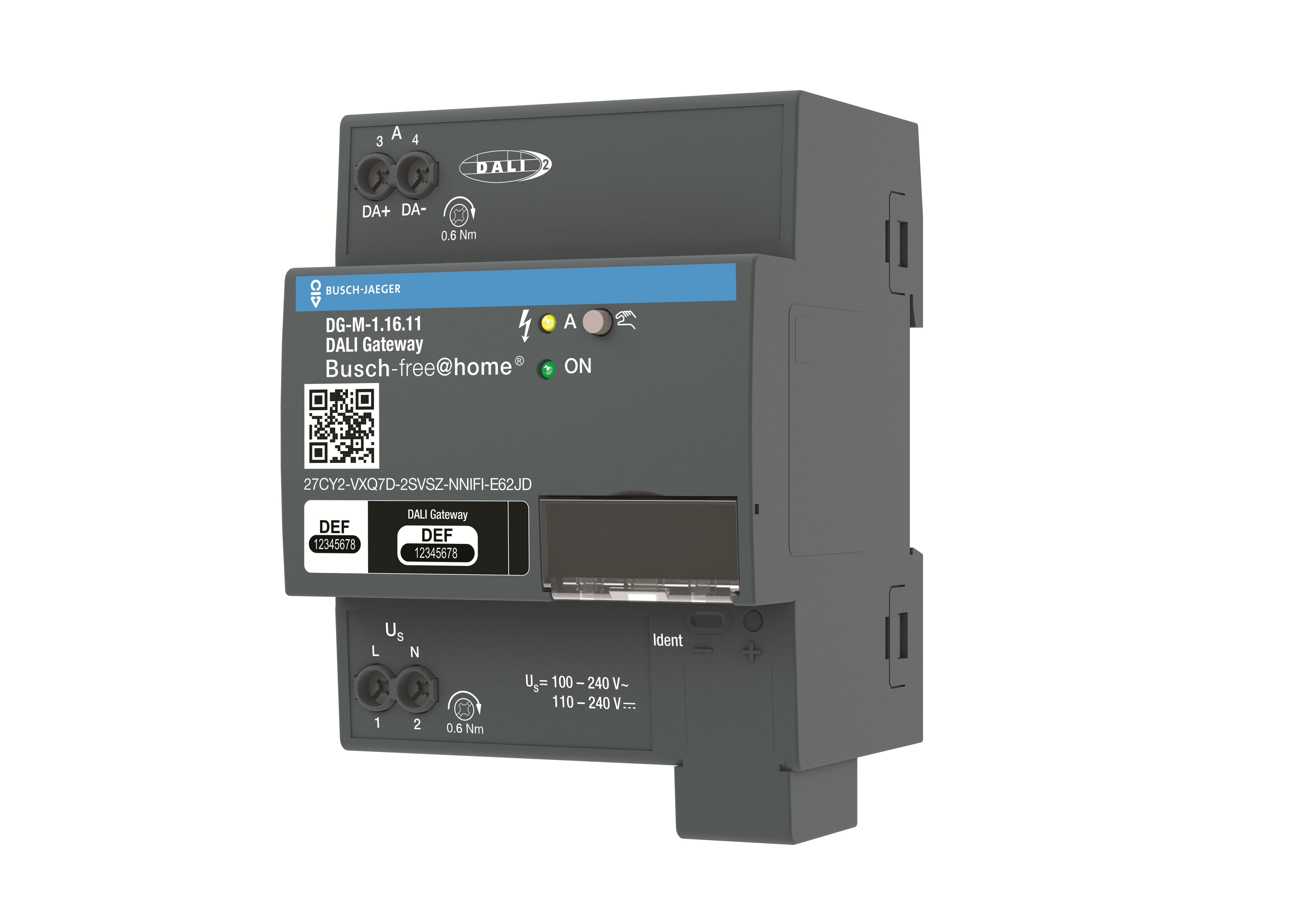 Busch-Jaeger DG-M-1.16.11 DALI Gateway voor Busch-free@home